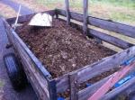 Trailer of manure